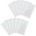 Mommys Helper Safe Plate Electrical Outlet Covers Standard, 12 Pack, White by Mommy's Helper