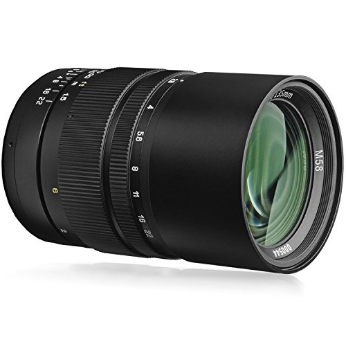 【中古】【未使用・未開封品】Oshiro 135mm f/2.8 LD UNC AL 望遠フルフレームプライムレンズ Canon EF EOS 80D、77D、70D、60D、60Da、50D、7D、6D、5D、5DS、1DS、T7i、T7、