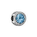 【中古】【未使用・未開封品】PANDORA Radiant Hearts Charm Sky Blue Crystal 791725NBS by PANDORA