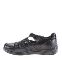 【中古】【未使用・未開封品】Drew Shoe Women's Ginger Leather Casual Sandals