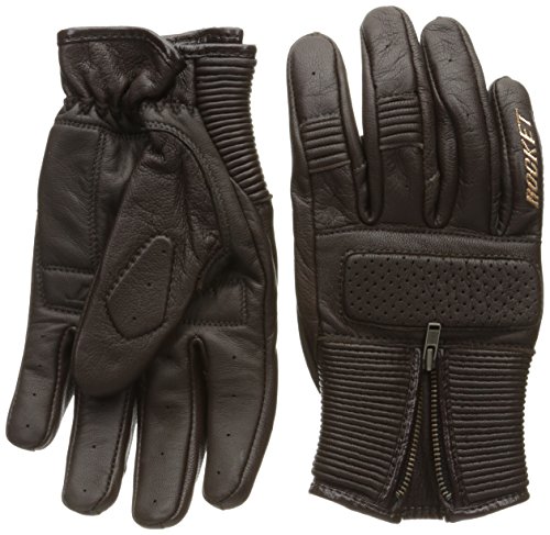 【中古】【未使用・未開封品】Joe Rocket メンズバイク用グローブ カフェレーサースタイル M ブラウン ..