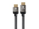 【中古】【未使用・未開封品】Monoprice HDMIハイスピードアクティブケーブル - 100フィート - グレー 4K@60Hz 18Gbps、HDR、2...