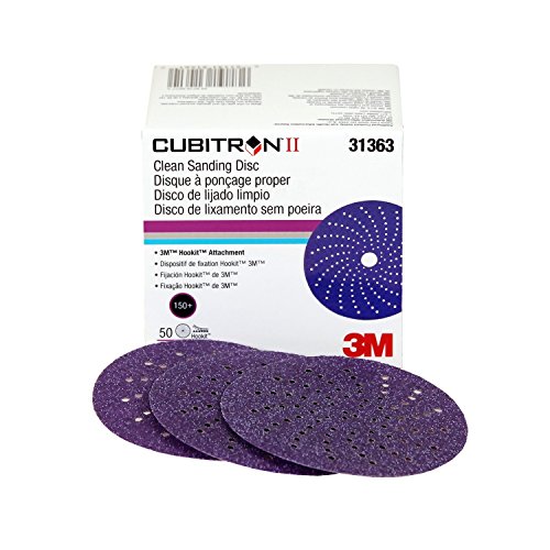 Cubitron II 31363?Hookit Clean Sanding研磨剤ディスク( 3で、150、ボックスあたり50?Discs )