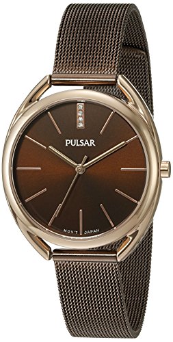 【中古】【未使用・未開封品】Womens Jewelry Collection Rose Gold with Brown Bracelet