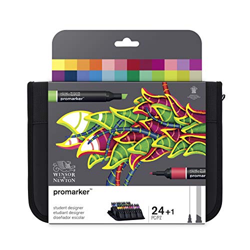 【中古】【未使用・未開封品】Winsor & Newton ProMarker 24 Student Designer Set by Winsor & Newton