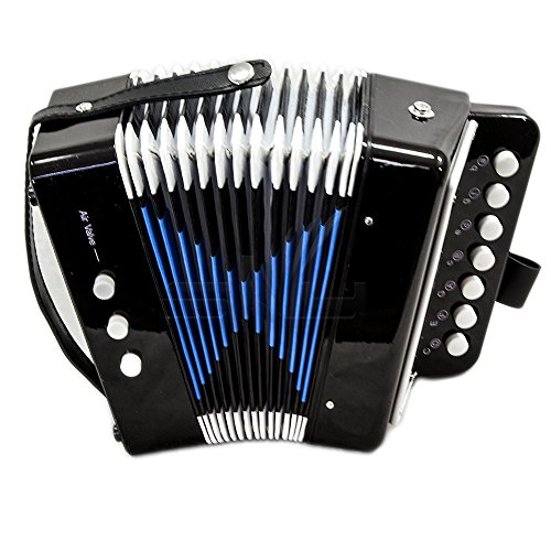 楽天AJIMURA-SHOP【中古】【未使用・未開封品】[スカイ]Sky Accordion Black Color 7 Button 2 Bass Kid Music Instrument Easy to PlayGREAT GIFT SKYACDBK [並行輸入品]