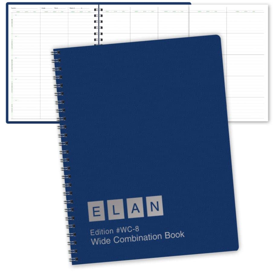 【中古】【未使用・未開封品】Combination WIDE Plan and Record Book: One Efficient 8-1/2