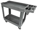 【中古】【未使用・未開封品】Performance Tool W53991 Easy Rolling 2棚 ポリサービスカート (30x16)(4)