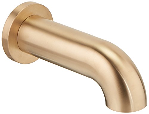 デルタ蛇口rp77350cz Trinsic、non-diverter Tub注ぎ口、シャンパンブロンズ