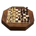 【中古】【未使用・未開封品】Good Friday Sale!! Magnetic Octangle Shape Chess Pieces Set and Wo...