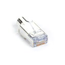 【中古】【未使用・未開封品】Black Box Network Services SHIELDED CAT6 EZ-RJ45 MODULAR PLUGS, 50...