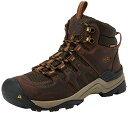 【中古】【未使用・未開封品】KEEN メンズ Gypsum II ミッド防水シューズ コーヒー豆/ブロンズミストブーツ US サイズ: 7.5 カラー: ブラウン
