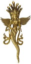 【中古】【未使用・未開封品】Naga Kanya (Wall Hanging)???真鍮Statue