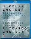 【中古】【未使用 未開封品】Nikolaj Znaider, Riccardo Chailly - Mendelssohn and Beethoven - Violin Concertos Blu-ray Import