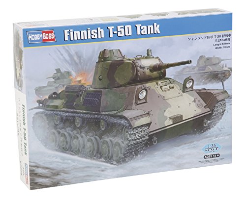 War Vehicle - 【中古】【未使用・未開封品】ホビーボス 1/35 ファイティングビークルシリーズ フィンランド陸軍 T-50軽戦車 プラモデル 83828