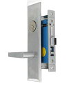 【中古】【未使用・未開封品】Maxtechアパート/ Office Heavy Dutyほぞ穴EntranceレバーLocksetサテンクローム仕上げ右手 シルバー LKMT1033BLLH26D