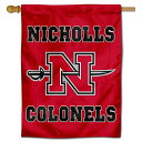 【中古】【未使用・未開封品】Nicholls State Colonels両面House Flag(4)