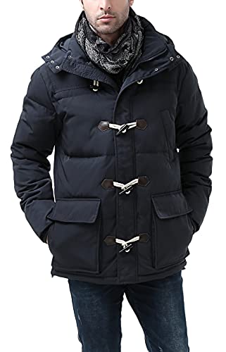 【中古】【未使用・未開封品】BGSDメンズ「Connor」フード付き防水トグルダウンパーカーコート???M カラー: ブルー