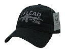 【中古】【未使用 未開封品】Rapid Dominance A03-1IP2-BLK I Plead 2nd Relaxed Graphic Cap44 Black