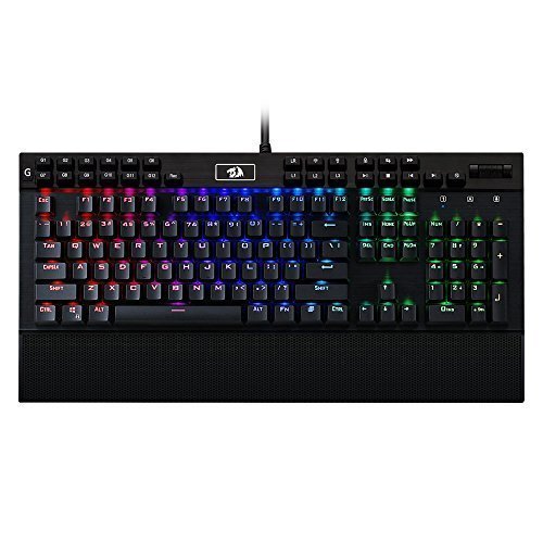 【中古】【未使用・未開封品】Redragon K550 Yama RGB LED Backlit Customizable Mechanical Gaming Keyboard (Black) by Redragon [並行輸入品]