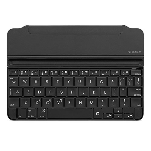 【中古】【未使用・未開封品】Logitech 超薄型キーボードカバー ミニ iPad mini 2 3用 スペースグレー