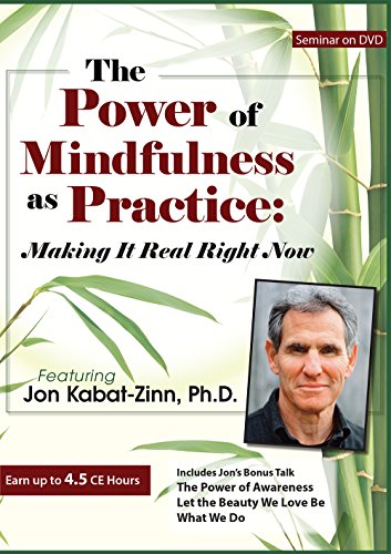 【中古】【未使用・未開封品】The Power of Mindfulness as Practice: Making It Real Right Now
