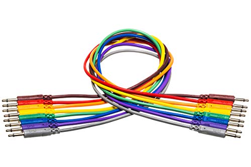【中古】【未使用・未開封品】Hosa CMM-890 3.5 mm TS to 3.5 mm TS Unbalanced Patch Cables, 3 Feet