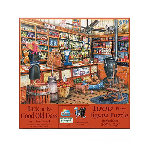樂天商城 - 【中古】【未使用・未開封品】SunsOut ジグソーパズル Back in The Good Old Days 1000ピース