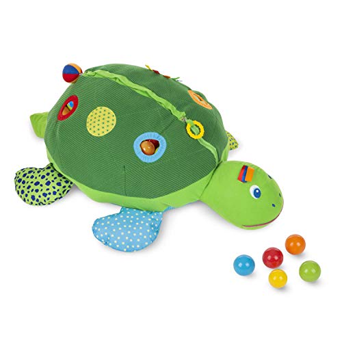 Melissa & Doug Kids Turtle Ball Pit with 60ボール