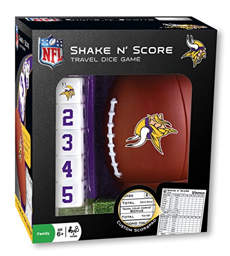 MasterPieces NFL ニューイングランド・ペイトリオッツ シェイク・アンド・スコア・ダイスゲーム One Size ホワイト