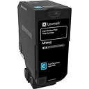 【中古】【未使用・未開封品】Lexmark - Cyan - original - toner cartridge LCCP - for Lexmark CS7...