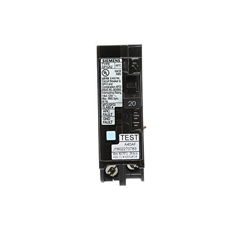 【中古】【未使用・未開封品】Siemens qa120afcwg 20?Amp組み合わせ円弧障害回路遮断器(AFCI) for使用on Wireガイドシリーズのロードセンター 20 Amp 1