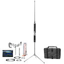 【中古】【未使用・未開封品】スーパーアンテナ MP1DXTR80 HF SuperWhip 三脚 全バンド 80m MP1 アンテナ クランプマウントとゴーバッ...