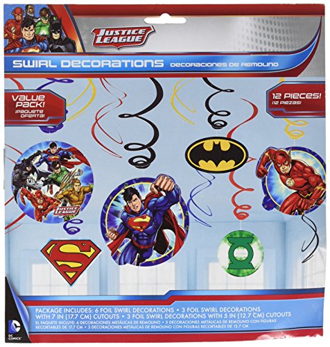 【中古】【未使用・未開封品】Justice League Swirl 12ct [contains 3 Manufacturer Retail Unit(s) Per Amazon