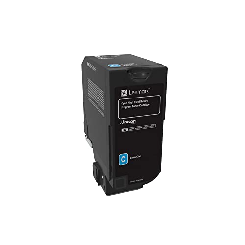 Lexmark - High Yield - cyan - original - toner cartridge LCCP, LRP - for Lexmark CS725de, CS725dte