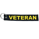 【中古】【未使用・未開封品】1×US ミリタリー ベテラン キーチェーンブラック/イエロー???Apexインポート