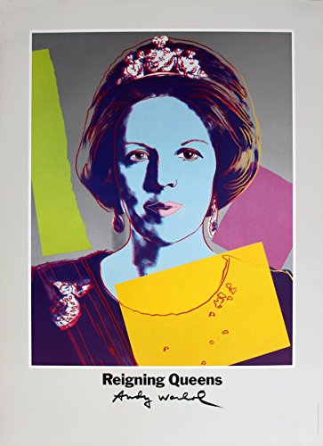 【中古】【未使用・未開封品】ANDY WARHOL Queen Beatrix of the Netherlands, from Reigning Queens 32.25