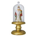 【中古】【未使用・未開封品】Old World Christmas Apothecary Inspiredガラスドームオーナメントカバー???ゴールド台座ベース...
