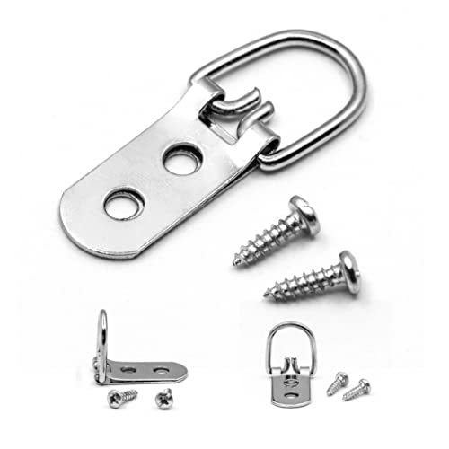 【中古】【未使用・未開封品】100 Heavy Duty D-Ring Picture Hangers - 2 Hole
