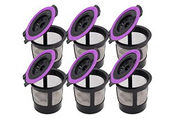 【中古】【未使用・未開封品】Blendin 6 x Single Coffee Pod Filters Compatible Keurig K Cup Coffee Maker System, Reusable by Blendin