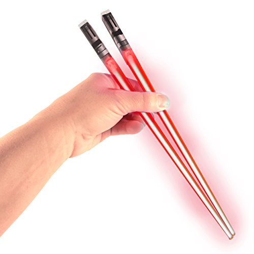 【中古】【未使用・未開封品】チョップセイバー ライトセイバー型箸 1 Pair レッド ChopSabers