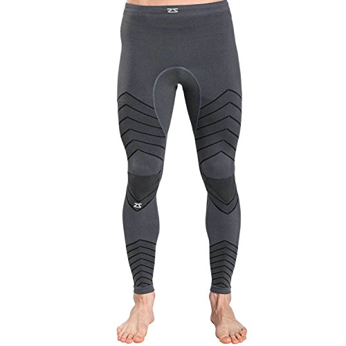 š̤ۡѡ̤ʡ(X-Large, Steel Grey) - Zensah Mens Tech tight - Compres...