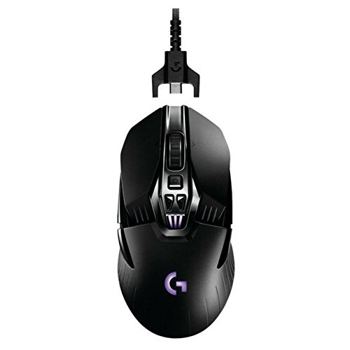 yÁzygpEJizRoll over image to zoom in Logitech G900 Chaos Spectrum Professional Grade Wired/Wireless Gaming Mouse, Ambidextrous Mouse