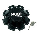 【中古】【未使用・未開封品】Moto Metal CAP M-793 M793BK01 ブラックホイールセンターキャップ(4)