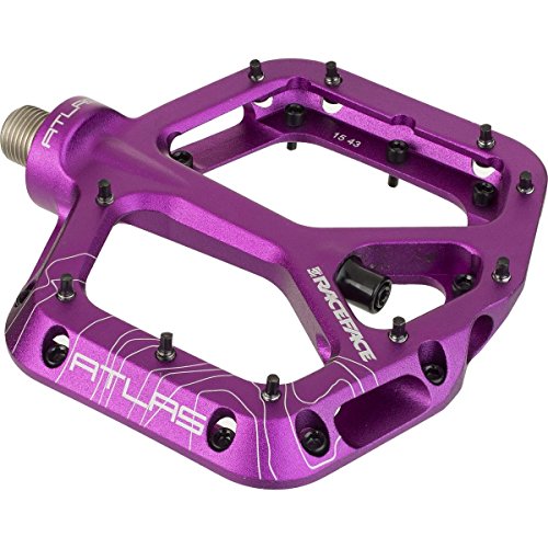 【中古】【未使用 未開封品】RACE FACE(レースフェイス) ATLAS PEDAL パープル MTBペダル PD13ATLASPUR
