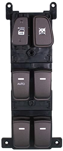 【中古】【未使用・未開封品】APDTY 133650電源ウィンドウマスタースイッチ6ボタンFitsフロント左( driver-side ) 2008???2010?Hyundai Sonata ( Replaces 935703?K600、 ajimura4861-11768143 AJIMURA-SHOP パッケージ画像