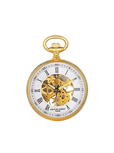 【中古】【未使用・未開封品】Charles Hubert, Paris DWA036 Classic Collection Pocket Watch