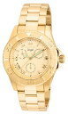 yÁzygpEJizInvicta Women's Angel Gold-Tone Steel Bracelet & Case Quartz Analog Watch 17524