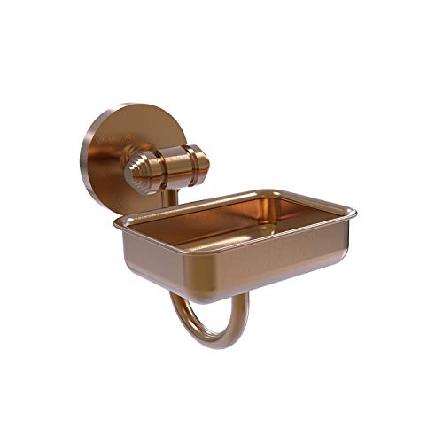 【中古】【未使用・未開封品】(Brushed Bronze) - Allied Brass SB-32-BBR South Beach Collection Wall Mounted Soap Dish