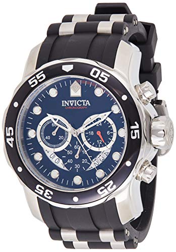 【中古】【未使用・未開封品】インヴィクタ Invicta Men's 'Pro Diver' Quartz Stainless Steel and Silicone Automatic Watch, Color:Black (Model: 21927) [並行輸入品]